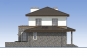 Проект двухэтажного жилого дома с террасой и балконом Rg5132z (Зеркальная версия) Фасад4