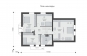 Проект одноэтажного жилого дома с мансардой, террасой и гаражом Rg5133z (Зеркальная версия) План4