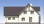 Проект одноэтажного жилого дома с мансардой, террасой и гаражом Rg5133z (Зеркальная версия) Фасад3