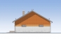 Проект одноэтажного жилого дома с террасой и гаражом Rg5134z (Зеркальная версия) Фасад2