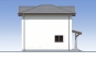 Проект гостевого дома с гаражом на две машины Rg5135z (Зеркальная версия) Фасад4