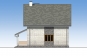 Одноэтажный дом с мансардой и крыльцом Rg5142 Фасад4