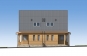 Одноэтажный дом с мансардой и терассой на две семьи Rg5143 Фасад1