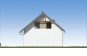 Одноэтажный дом с мансардой и террасой Rg5161 Фасад4