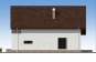 Одноэтажный дом с мансардой, гаражом, террасой и балконами Rg5167z (Зеркальная версия) Фасад4
