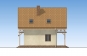 Одноэтажный дом с мансардой, террасой и балконами Rg5175 Фасад2