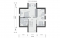 Проект одноэтажного жилого дома с мансардой Rg5177z (Зеркальная версия) План4