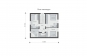 Проект одноэтажного жилого дома с мансардой Rg5179z (Зеркальная версия) План4