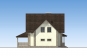 Одноэтажный дом с мансардой, гаражом, террасой и эркером Rg5186z (Зеркальная версия) Фасад4