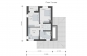 Двухэтажный дом с гаражом, подвалом и балконом Rg5192z (Зеркальная версия) План3