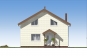 Одноэтажный дом с мансардой Rg5193z (Зеркальная версия) Фасад1
