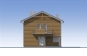 Проект двухэтажного жилого дома с гаражом Rg5199z (Зеркальная версия) Фасад3