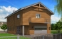 Проект двухэтажного жилого дома с гаражом Rg5199z (Зеркальная версия) Вид1