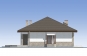Проект одноэтажного жилого дома с террасами Rg5201z (Зеркальная версия) Фасад4