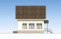 Одноэтажный дом с подвалом и мансардой Rg5203z (Зеркальная версия) Фасад1