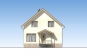 Одноэтажный дом с подвалом и мансардой Rg5203 Фасад2