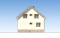 Одноэтажный дом с подвалом и мансардой Rg5203z (Зеркальная версия) Фасад4