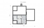 Одноэтажный дом с подвалом, мансардой, гаражом, террасой и балконом Rg5204z (Зеркальная версия) План1