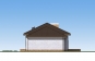 Проект одноэтажного дома с террасой. Rg5209z (Зеркальная версия) Фасад2