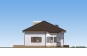 Проект одноэтажного дома с террасой. Rg5209z (Зеркальная версия) Фасад4