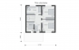 Проект одноэтажного дома с мансардой Rg5210z (Зеркальная версия) План4