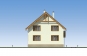 Проект одноэтажного дома с мансардой Rg5210z (Зеркальная версия) Фасад3