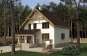 Проект одноэтажного дома с мансардой Rg5210z (Зеркальная версия) Вид2