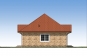 Одноэтажный дом с гаражом Rg5212z (Зеркальная версия) Фасад2