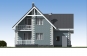 Одноэтажный дом с мансардой, террасой, балконом и гаражом Rg5213 Фасад3