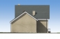 Одноэтажный дом с мансардой, террасой, балконом и гаражом Rg5214 Фасад4