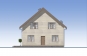 Проект одноэтажного жилого дома с мансардой Rg5217 Фасад1