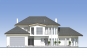 Проект двухэтажного жилого дома с гаражом и террасой Rg5219z (Зеркальная версия) Фасад1