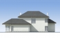 Проект двухэтажного жилого дома с гаражом и террасой Rg5219z (Зеркальная версия) Фасад3