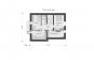 Проект одноэтажного жилого дома с мансардой Rg5225z (Зеркальная версия) План4