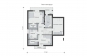 Проект одноэтажного жилого дома с террасой и мансардой Rg5226z (Зеркальная версия) План4