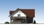 Проект одноэтажного жилого дома с террасой и мансардой Rg5226z (Зеркальная версия) Фасад1