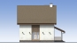 Одноэтажный дом с мансардой и террасой Rg5230 Фасад4
