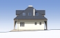 Одноэтажный дом с мансардой и террасой Rg5234 Фасад4