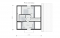 Одноэтажный дом с мансардой и террасой Rg5239z (Зеркальная версия) План4