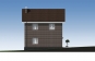 Двухэтажный дом с террасой Rg5242z (Зеркальная версия) Фасад4