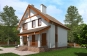 Одноэтажный дом с мансардой и террасой Rg5250z (Зеркальная версия) Вид2
