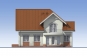 Одноэтажный дом с мансардой, гаражом и террасой Rg5252z (Зеркальная версия) Фасад2