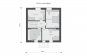 Одноэтажный дом с мансардой и террасой Rg5254z (Зеркальная версия) План4