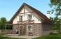 Одноэтажный дом с мансардой и террасой Rg5254z (Зеркальная версия) Вид3