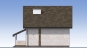 Одноэтажный дом с мансардой и террасой Rg5257 Фасад2