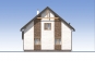Одноэтажный дом с мансардой и террасой Rg5257 Фасад3