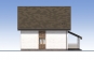 Одноэтажный дом с мансардой и террасой Rg5257z (Зеркальная версия) Фасад4