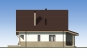 Одноэтажный дом с подвалом и мансардой Rg5261z (Зеркальная версия) Фасад2