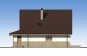 Одноэтажный дом с подвалом и мансардой Rg5261z (Зеркальная версия) Фасад4