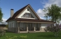 Одноэтажный дом с подвалом и мансардой Rg5261z (Зеркальная версия) Вид3